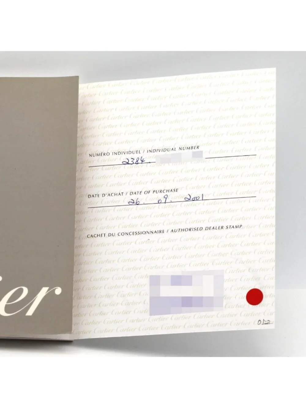 Cartier brand name